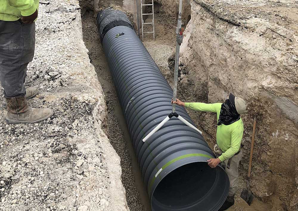 Parking Lot Drainage and Catch Basins  Company Fort Lauderdale